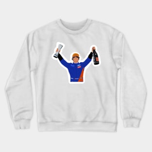 Carlos Sainz celebrating his P3 at the 2019 Brazilian Grand Prix podium Crewneck Sweatshirt